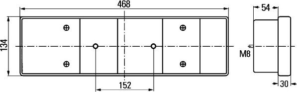 HELLA 2VP 008 204-161 - Aizmugurējais lukturis ps1.lv