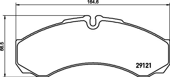 HELLA PAGID 8DB 355 005-371 - Bremžu uzliku kompl., Disku bremzes ps1.lv