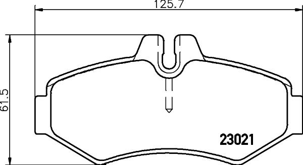 HELLA PAGID 8DB 355 031-471 - Bremžu uzliku kompl., Disku bremzes ps1.lv