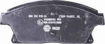 HELLA PAGID 8DB 355 015-241 - Bremžu uzliku kompl., Disku bremzes ps1.lv