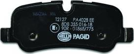 HELLA PAGID 8DB 355 016-181 - Bremžu uzliku kompl., Disku bremzes ps1.lv