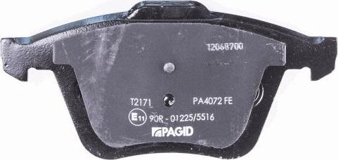 HELLA PAGID 8DB 355 016-291 - Bremžu uzliku kompl., Disku bremzes ps1.lv