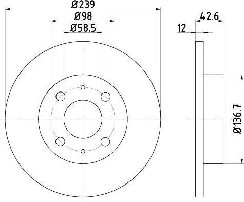 Brembo 08.5211.10 - Bremžu diski ps1.lv