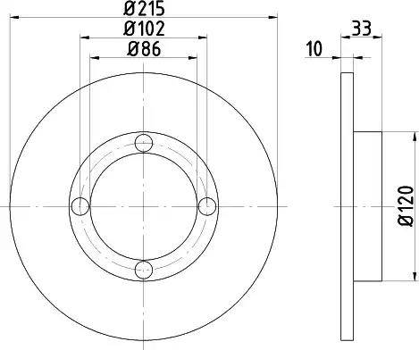 Maxtech 831213.0060 - Bremžu diski ps1.lv