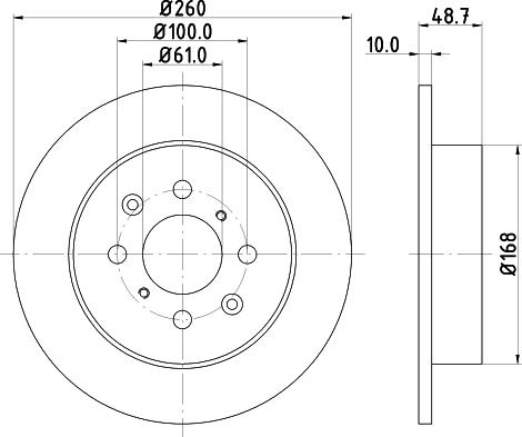 HELLA PAGID 8DD 355 110-331 - Bremžu diski ps1.lv