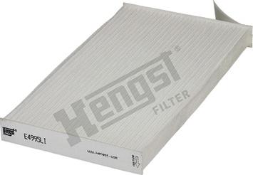 Hengst Filter E4995LI - Filtrs, Salona telpas gaiss ps1.lv