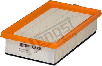 Hengst Filter E532L - Gaisa filtrs ps1.lv