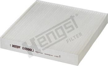 Hengst Filter E6990LI - Filtrs, Salona telpas gaiss ps1.lv