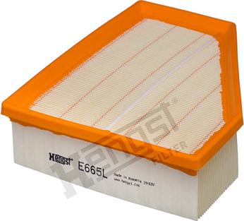 Hengst Filter E665L - Gaisa filtrs ps1.lv