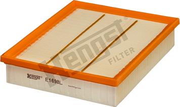 Hengst Filter E1698L - Gaisa filtrs ps1.lv