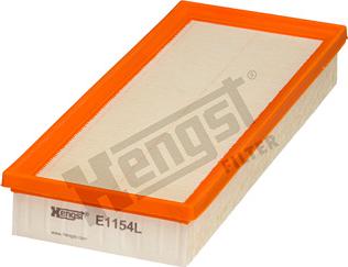 Hengst Filter E1154L - Gaisa filtrs ps1.lv