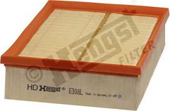 Hengst Filter E308L - Gaisa filtrs ps1.lv