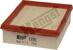 Hengst Filter E335L - Gaisa filtrs ps1.lv