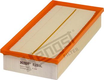 Hengst Filter E253L - Gaisa filtrs ps1.lv