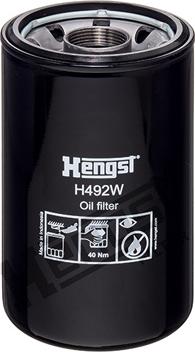 Hengst Filter H492W - Eļļas filtrs ps1.lv
