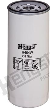 Hengst Filter H464W - Eļļas filtrs ps1.lv