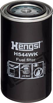 Hengst Filter H544WK D422 - Degvielas filtrs ps1.lv