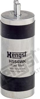 Hengst Filter H554WK - Degvielas filtrs ps1.lv