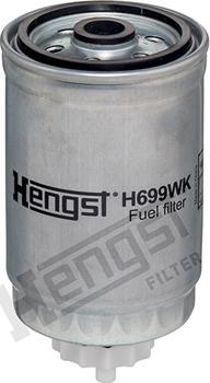 Hengst Filter H699WK - Degvielas filtrs ps1.lv