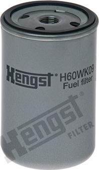 Hengst Filter H60WK09 - Degvielas filtrs ps1.lv