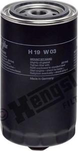 Hengst Filter H19W03 - Eļļas filtrs ps1.lv