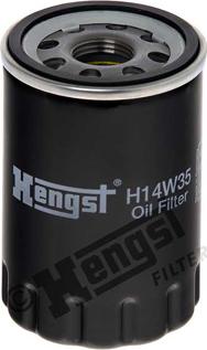 Hengst Filter H14W35 - Eļļas filtrs ps1.lv