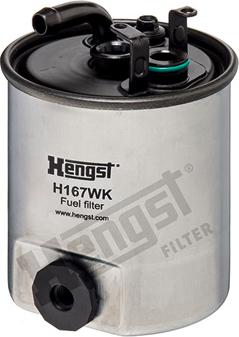 Hengst Filter H167WK - Degvielas filtrs ps1.lv