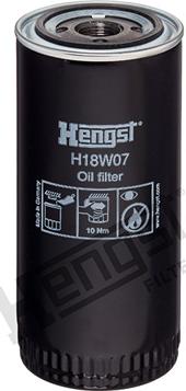 Hengst Filter H18W07 - Eļļas filtrs ps1.lv