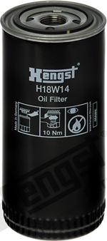 Hengst Filter H18W14 - Filtrs, Hidropacēlāja sistēma ps1.lv