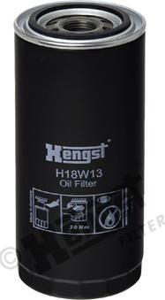 Hengst Filter H18W13 - Eļļas filtrs ps1.lv