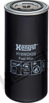 Hengst Filter H18WDK05 - Degvielas filtrs ps1.lv