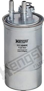 Hengst Filter H139WK - Degvielas filtrs ps1.lv
