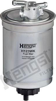 Hengst Filter H123WK - Degvielas filtrs ps1.lv