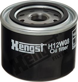Hengst Filter H12W08 - Eļļas filtrs ps1.lv