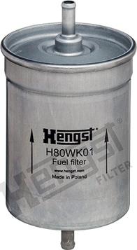 Hengst Filter H80WK01 - Degvielas filtrs ps1.lv
