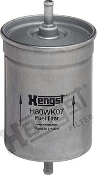 Hengst Filter H80WK07 - Degvielas filtrs ps1.lv