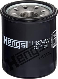 Hengst Filter H824W - Eļļas filtrs ps1.lv