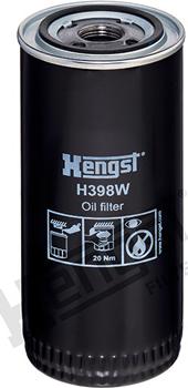 Hengst Filter H398W - Eļļas filtrs ps1.lv