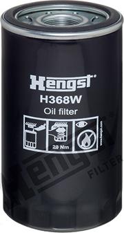 Hengst Filter H368W - Eļļas filtrs ps1.lv