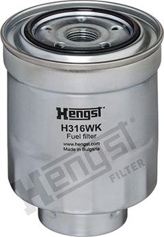 Hengst Filter H316WK - Degvielas filtrs ps1.lv