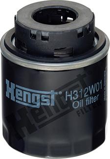 Hengst Filter H312W01 - Eļļas filtrs ps1.lv