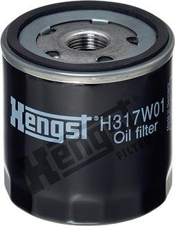 Hengst Filter H317W01 - Eļļas filtrs ps1.lv