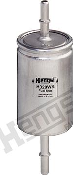 Hengst Filter H320WK - Degvielas filtrs ps1.lv