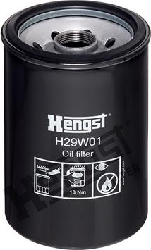 Hengst Filter H29W01 - Eļļas filtrs ps1.lv