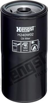 Hengst Filter H240W02 - Eļļas filtrs ps1.lv