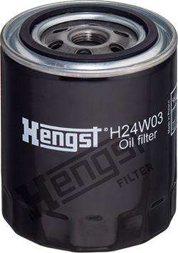 Hengst Filter H24W03 - Eļļas filtrs ps1.lv