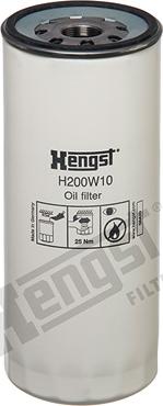 Hengst Filter H200W10 - Eļļas filtrs ps1.lv