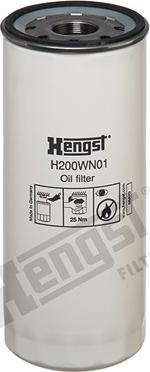 Hengst Filter H200WN01 - Eļļas filtrs ps1.lv