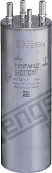 Hengst Filter H207WK02 - Degvielas filtrs ps1.lv