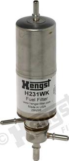 Hengst Filter H231WK - Degvielas filtrs ps1.lv